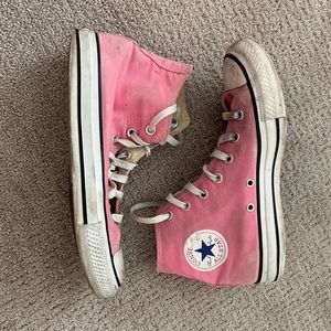 Pink converse